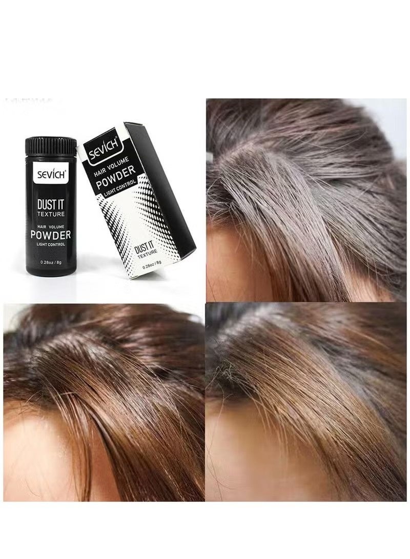 Sevich Hair Volume Powder Light Control Fluffy Mattifying Texturizing & Volumizing Hair Concealer Powder Hair Volume Dust Hair Styling Powder Unisex 8g - Image 4