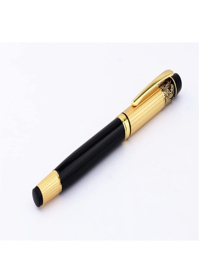 Black Business office Medium Nib Fountain  Pen - Image 3