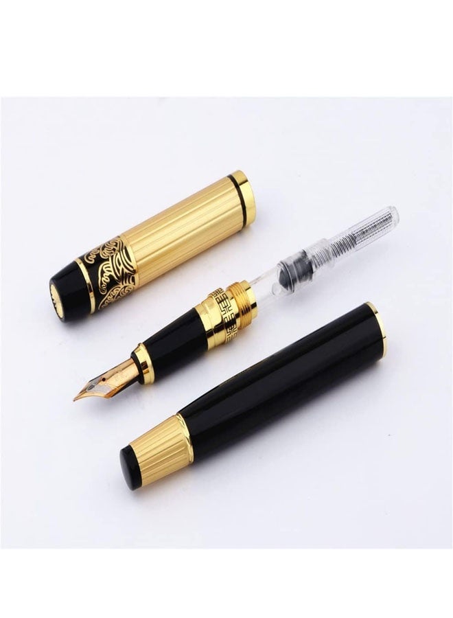 Black Business office Medium Nib Fountain  Pen - Image 2