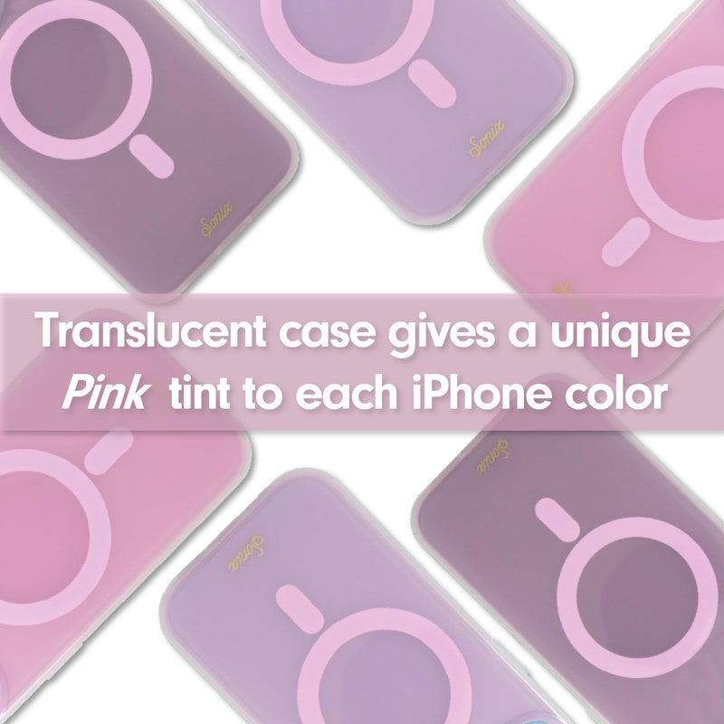 Sonix Case for iPhone 17 | Compatible with MagSafe | 10ft Drop Tested | Jelly Pink - Image 2