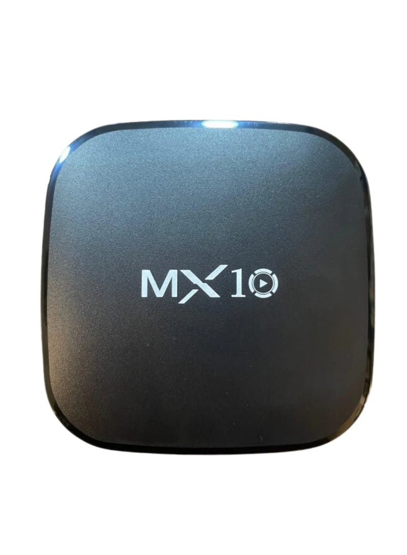 MX10 Box S Android TV 4K Resolution for Media Streaming - Image 1