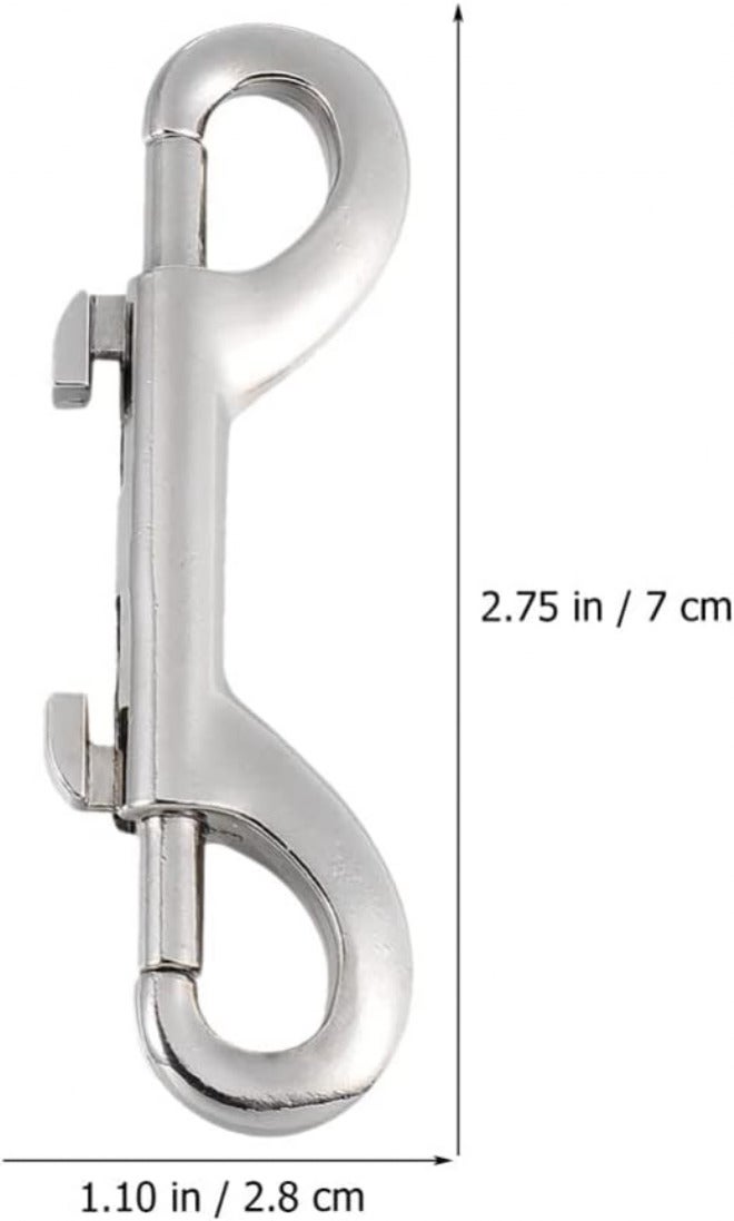 DOITOOL 12pcs Heavy Duty Double Ended Snap Hooks Dog Leash Clips for Outdoor Home Use Smooth Spring Loaded Gate Versatile for Tie-Downs Bag Straps and More - Image 3