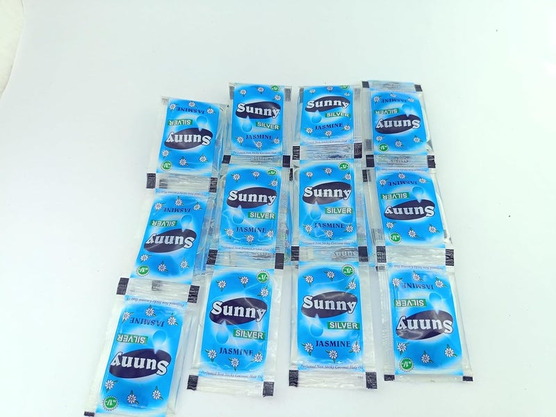 advancedestore 20 pieces Coconut Hair Oil Pouch5ml each - Image 1