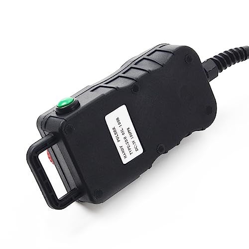 CNCTOPBAOS CNC 5 Axis MPG Pendant Handwheel,with 15-Pin Connector Emergency Stop,5V 100PPR Hanging Manual Pulse Generator Plug and Play for DDCSV4.1,DDCS EXPERT,DDCS-Expert,CNC Router Machine - Image 4