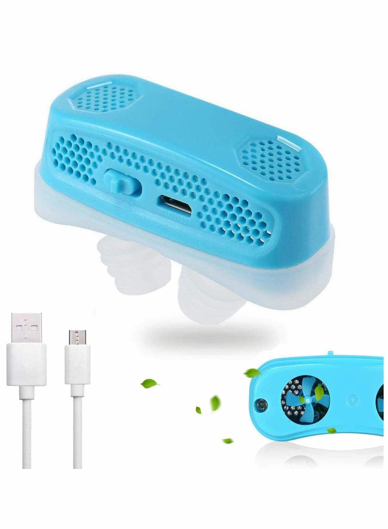 Excefore Automatic Anti Snoring Devices & Air Purifier Filter, Snoring Solution, Sleeping Breath Aids, Nasal Dilator Nose Vents Plugs - Image 1