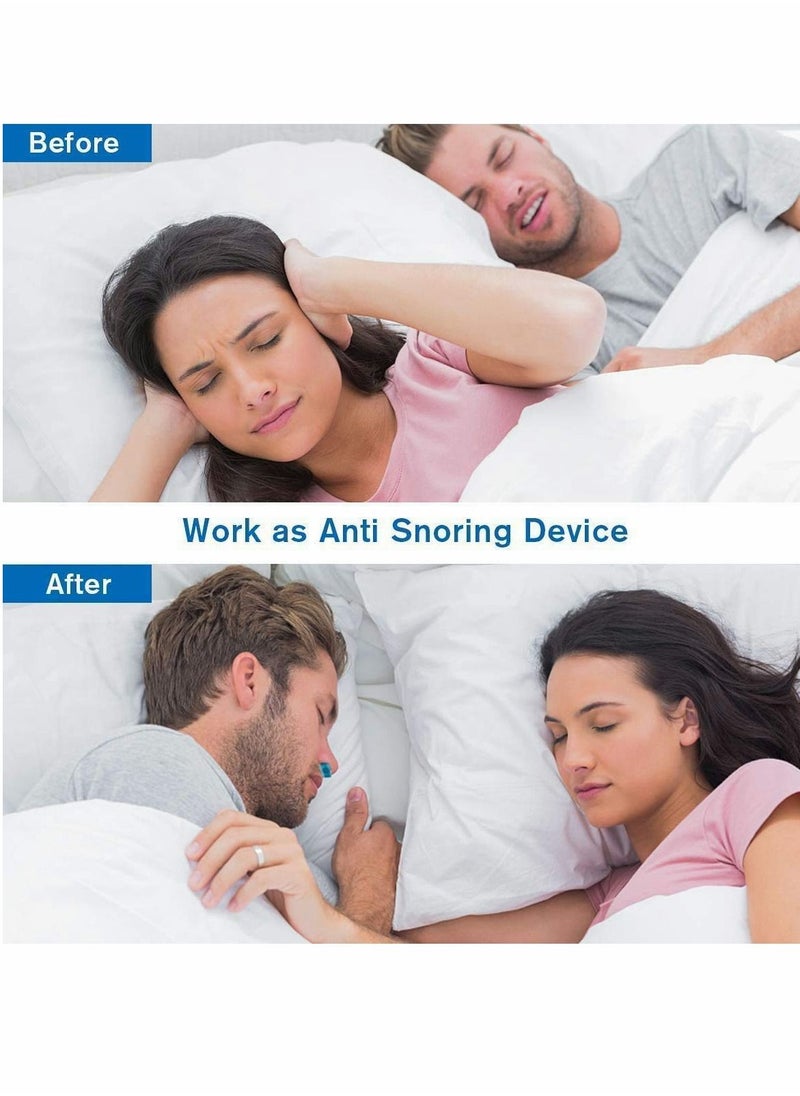 Excefore - Automatic Anti Snoring Devices & Air Purifier Filter, Snoring Solution, Sleeping Breath Aids, Nasal Dilator Nose Vents Plugs - Image 1