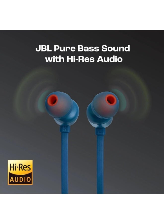 JBL Tune 310 Wired In-Ear Headphones | Type-C | Hi-Res Audio | Deep Bass | Noise Isolation | For Android & USB-C Devices