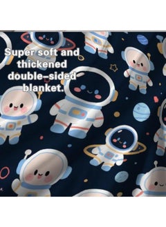 General Baby and children's cartoon flannel thin blanket (warm and comfortable, suitable for sleep, games) 70cm*100cm - 352  - Image 4