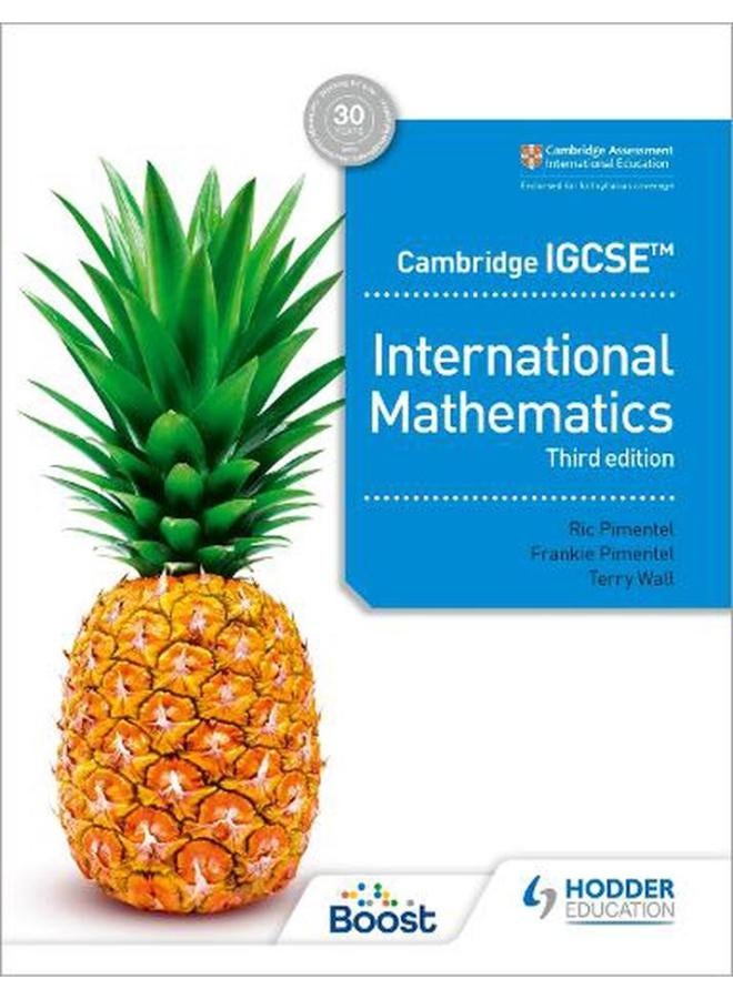 Cambridge IGCSE International Mathematics Third edition Ed 3