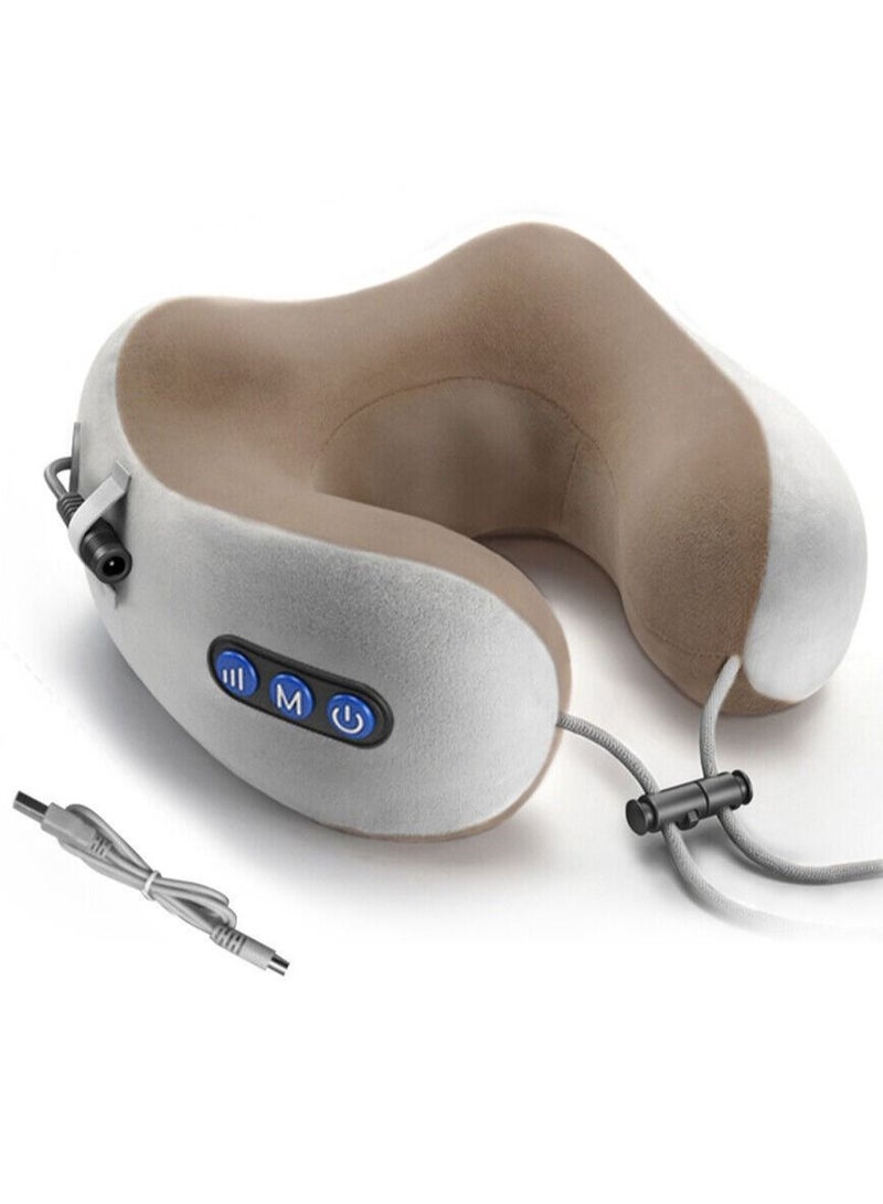 إلترازون Electric Neck Massager U-shaped Pillow Portable Shoulder Cervical Massager - Image 1