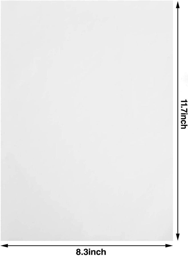 Ueerdand 50 Sheets Carbon Paper White Graphite Paper Transfer Tracing Paper and 5 Pieces Ball Embossing Styluses for Wood, Paper, Canvas and Other Art Craft Surfaces (White-50) - Image 2
