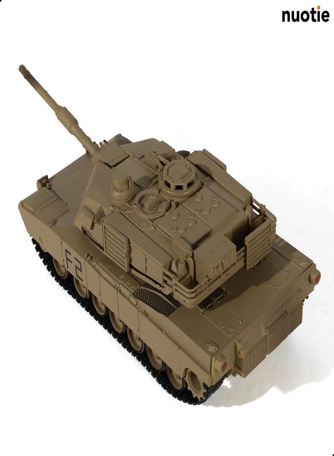 NUOTIE 1/72 Scale M1A2 Abrams Military Heavy Tank Model Classic Morden U.S. Diecast Vehicle Tank Model with Transparent Storage Box Gift or Collection for Adults - Image 5