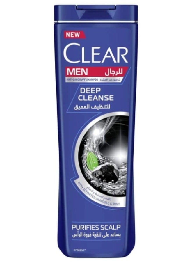 CLEAR - Clear shampoo men deep cleanse With Activated Charcoal & Mint 400 Ml - Image 1