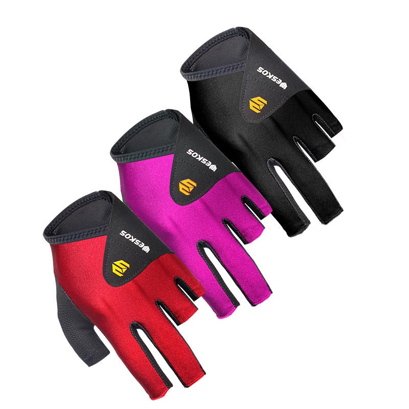 Sports Gloves With Air Cushion Anti Slip Wear Resistant Protection For Fitness Cycling And Outdoor Activities - Image 2