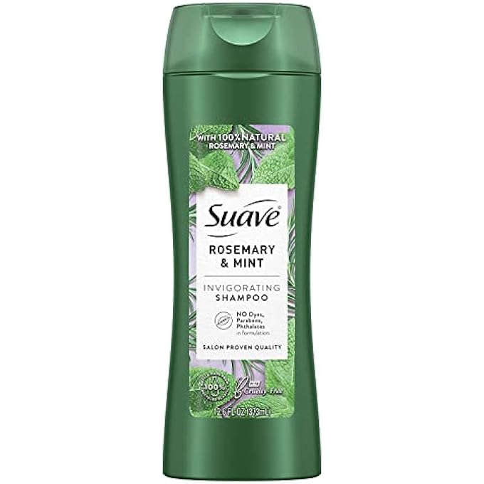 Dove SUAVE PROFESSIONALS NATURAL ROSEMARY+MINT SHAMPOO 12.6 FL OZ - Image 1