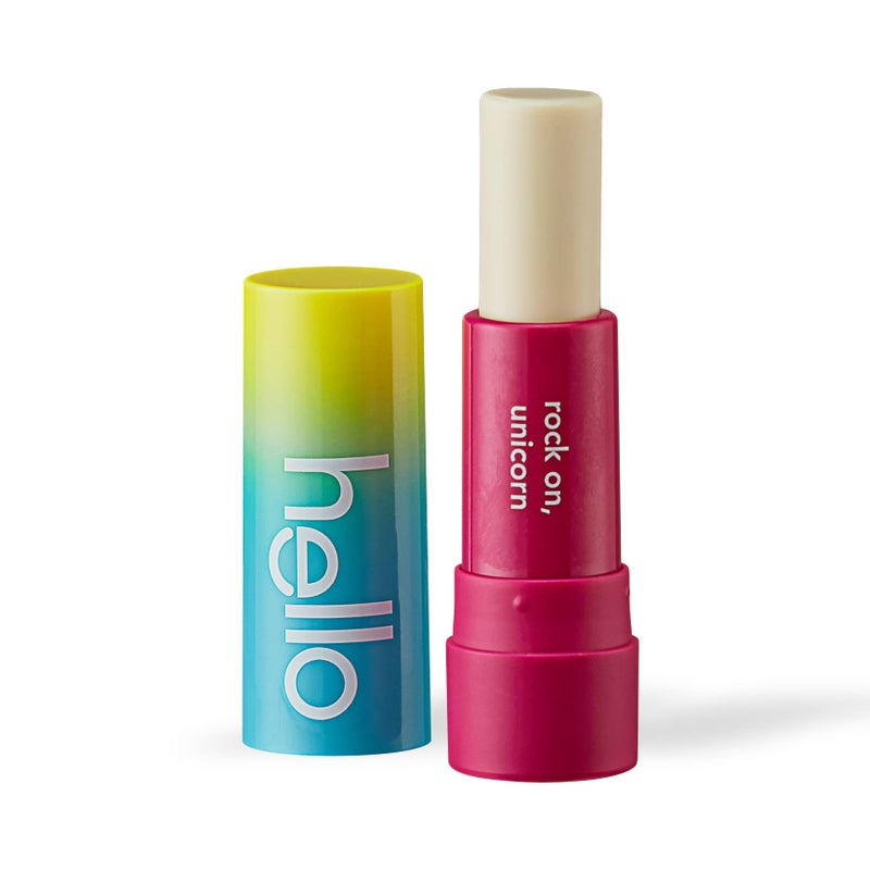 Hello Moisturizing Vegan Lip Balm, Wild Strawberry, Beeswax Free, Petrolatum Free, and Parabens Free, 0.15 Ounce (Pack of 1) - Image 1