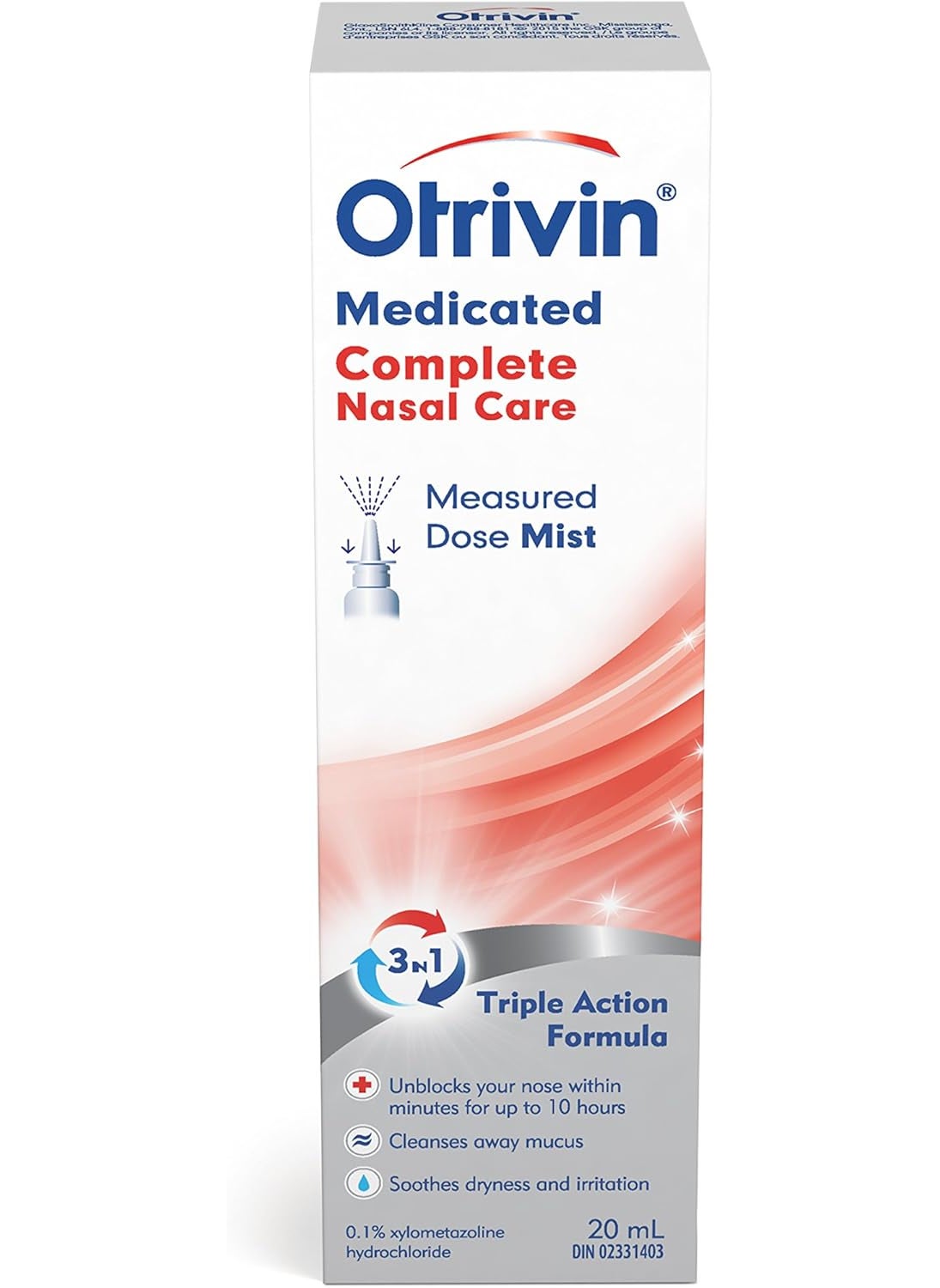 OTRIVIN Otrivin Medicated Complete Nasal Care (Spray) (Measured Dose Mist) 
