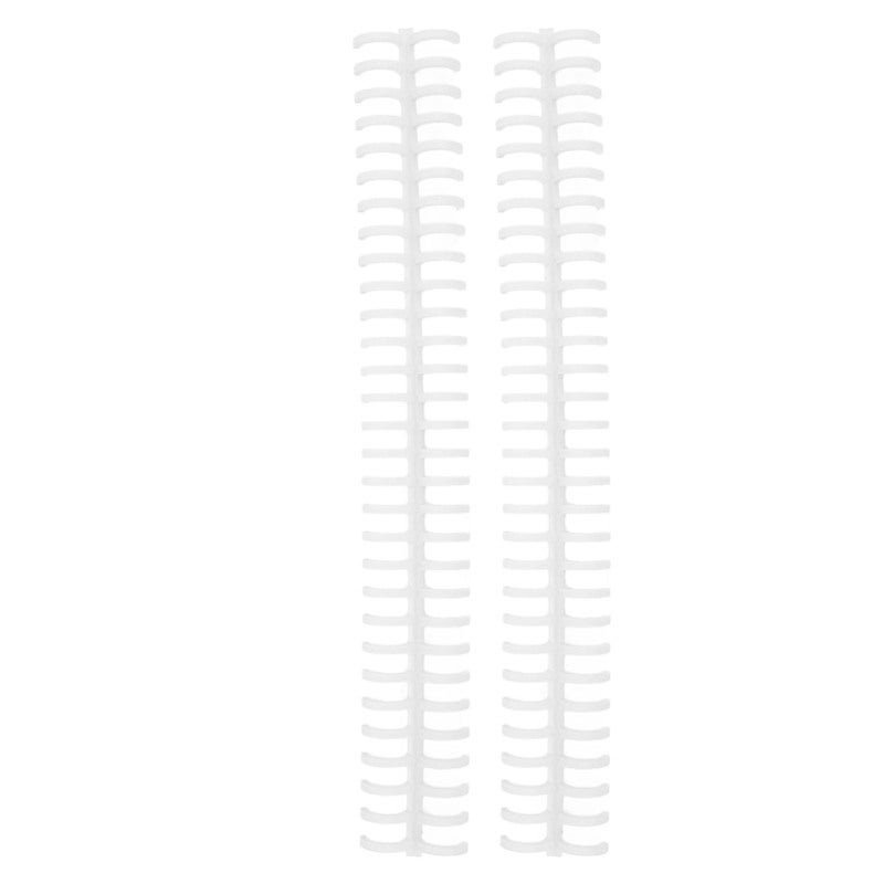 Plastic Binding Spines 13mm Inner Diameter Durable Sturdy - High-gloss Wear-resistant Smooth Page Turning Repeated Use Spines for Office School Home Students Teachers Individuals - Image 2