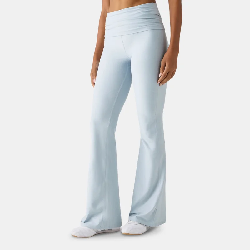 Fabletics ليقنز كلاود جيرسي بقصة واسعة وخصر قابل للطي للنساء