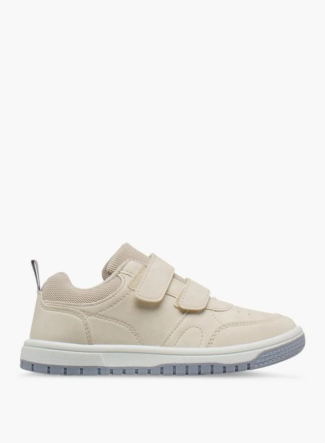LBL by Shoexpress WHITE Boys Hook & Loop Ankle Sneakers for Men | Best Price UAE