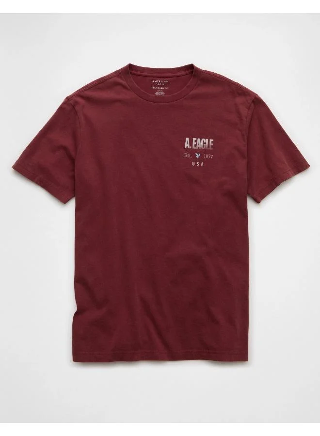 American Eagle AE Logo Graphic T-Shirt