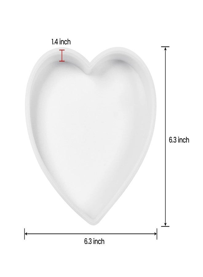 Smays 3D Heart Shaped Silicone Mold for Resin Large 6-Inch - Image 5