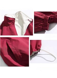 Purple Double-sided Jacket New Stand Up Collar Top Spring And Autumn Casual Jacket - pzsku/Z81B9335037B6FE0BF0C5Z/45/_/1729669887/8ba0898b-c71f-4929-8b13-14bdd9a68aad