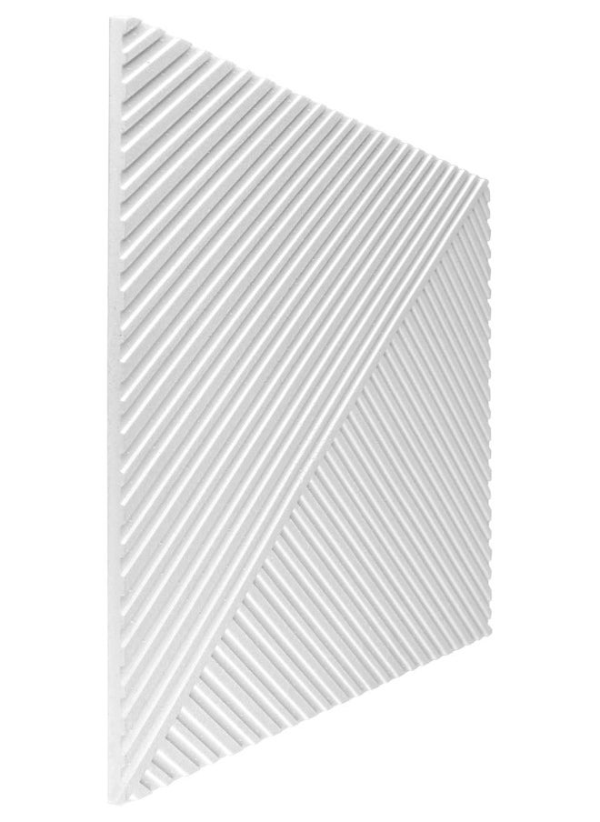 HXDream - 12 PCS 3D Wall Panels, 3D Texture PVC Wallpaper, Diamond Design Decorative Wall Cover, Each 30x30cm, Wall Cladding, Gaming Wall Decoration - Image 1