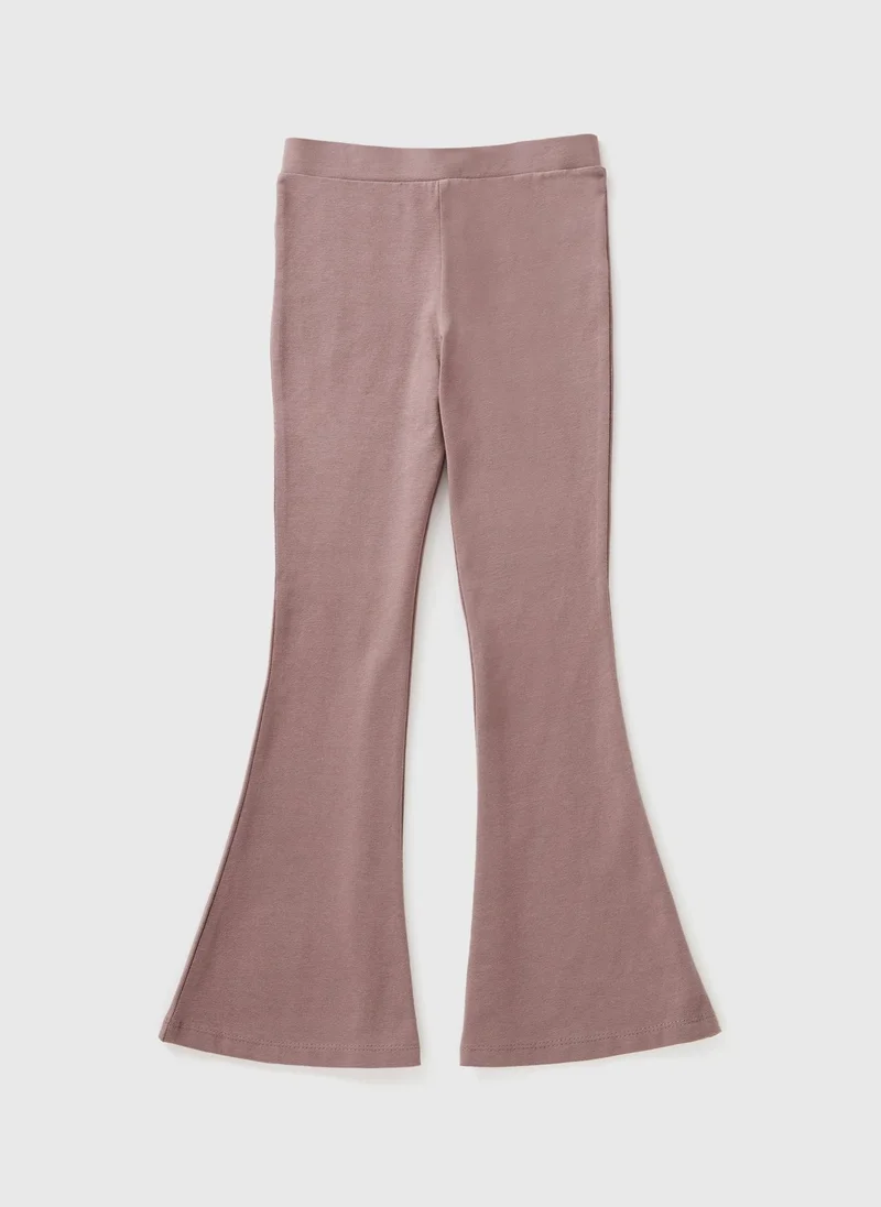 Matalan Girls Brown Flare Leggings
