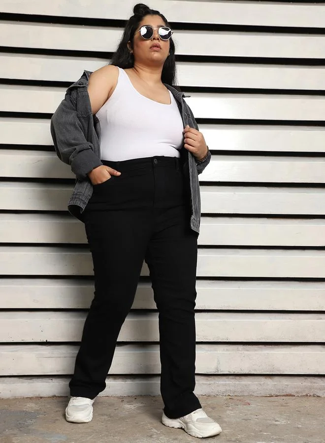 HIGH STAR HIGH STAR Plus Size High Rise Slim Fit Jeans