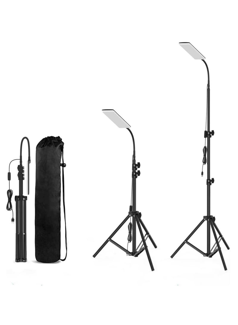 Captaintech LED Camping Light, Portable Outdoor Light with Telescopic Tripod, Powered by USB Port, Multiple Usage Outdoor Lamp for Garden, Patio, Camp, Tent, Fishing and Emergency Car Repair - Image 1