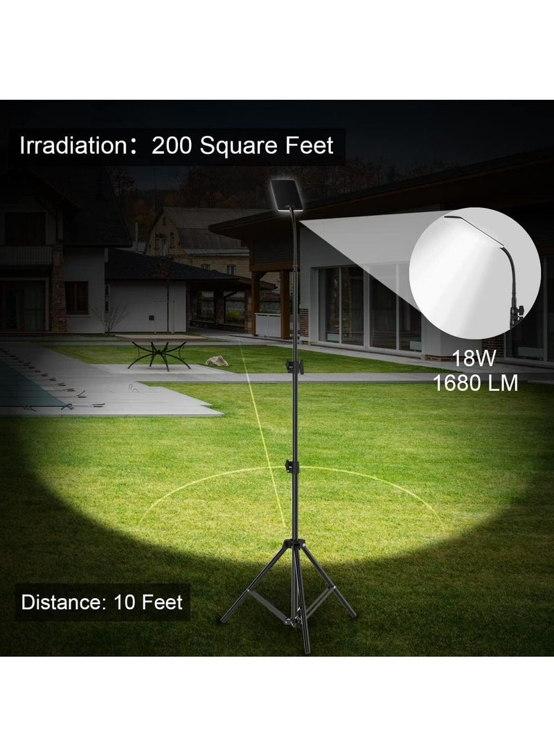 Captaintech LED Camping Light, Portable Outdoor Light with Telescopic Tripod, Powered by USB Port, Multiple Usage Outdoor Lamp for Garden, Patio, Camp, Tent, Fishing and Emergency Car Repair - Image 5