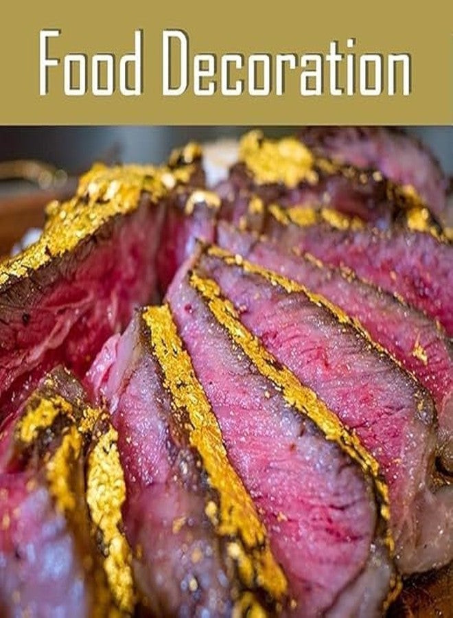 ask vark wala 24k Pure Edible Gold Vark Golden Leaf [6X4] INCHES Gold Foils 10 Sheets for Cake Sweets Ayurvedic Medicine face Treatment Anti Aging spa (10) - Image 2