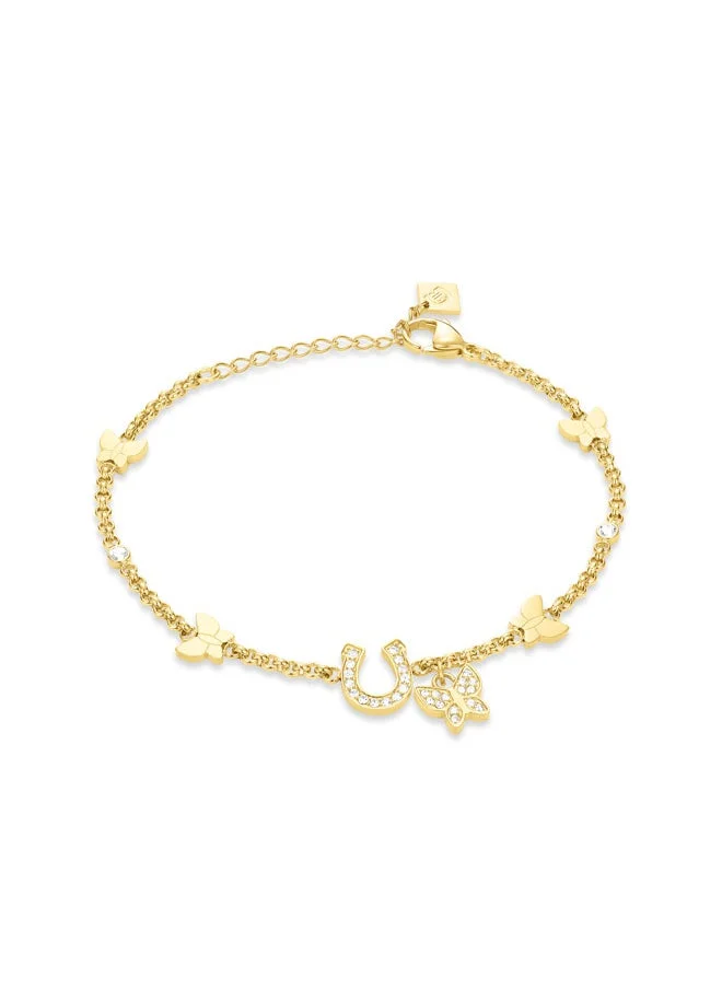 CERRUTI 1881 Carlotta Gold Plated Crystals Bracelet