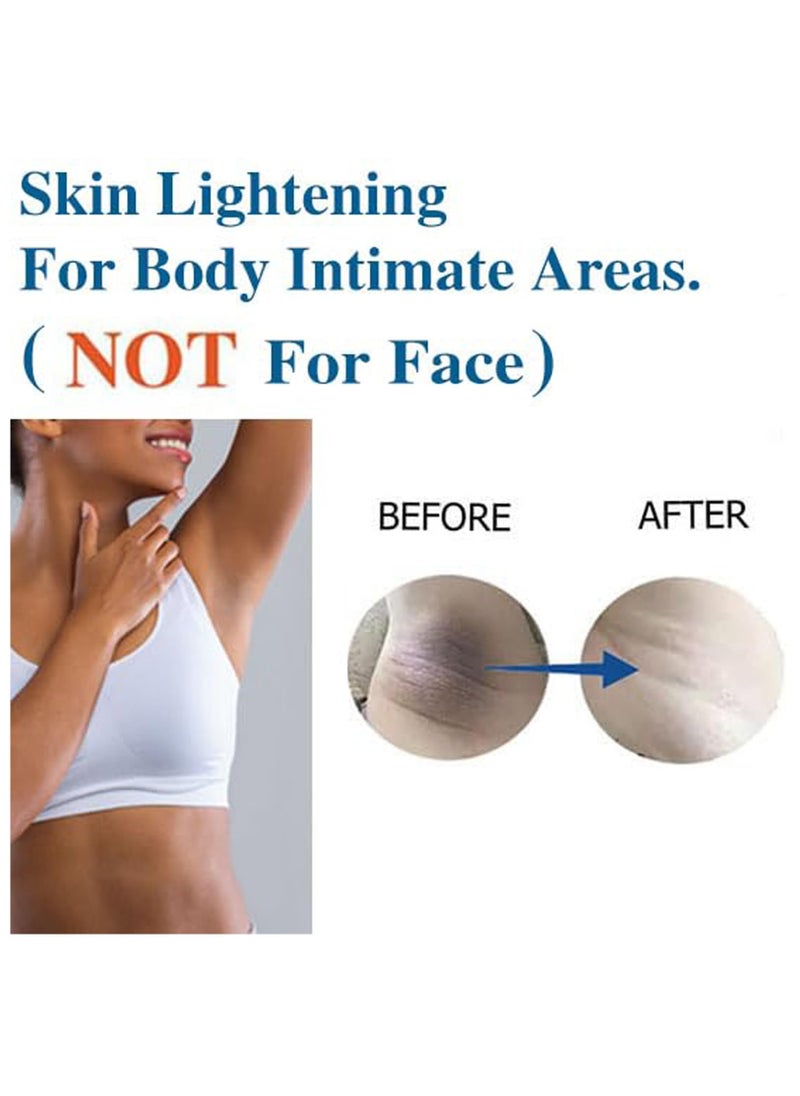 Excefore - Skin Lightening Cream Serum Skin Bleaching Cream Whitening Cream For Body Intimate Area, Private Parts, Underarm, Knees, Elbows, Inner Thigh, Bikini Areas, Bikini Line - Image 1
