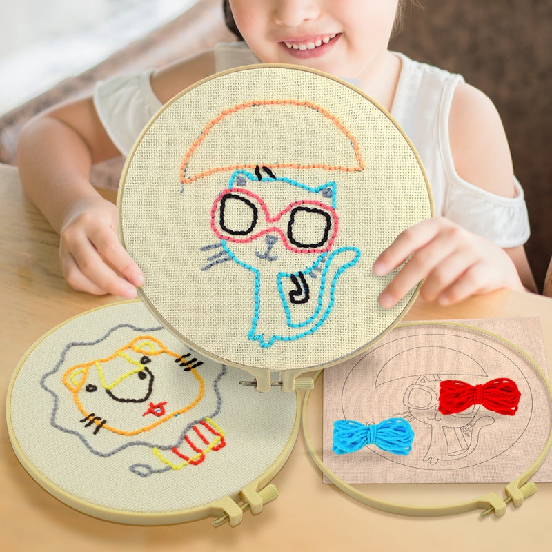 مجموعة حرفية للخياطة DIY مونتيسوري - Image 1