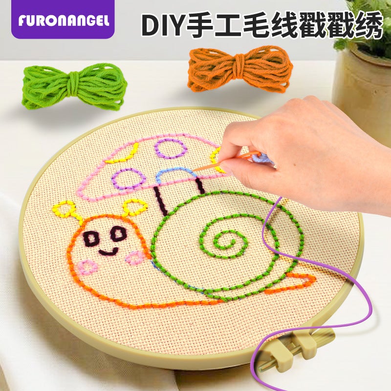 مجموعة حرفية للخياطة DIY مونتيسوري - Image 2