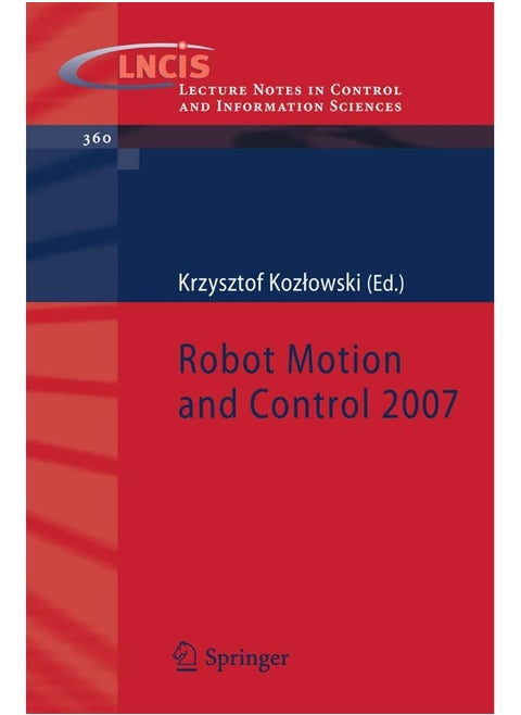 Robot Motion and Control 2007
