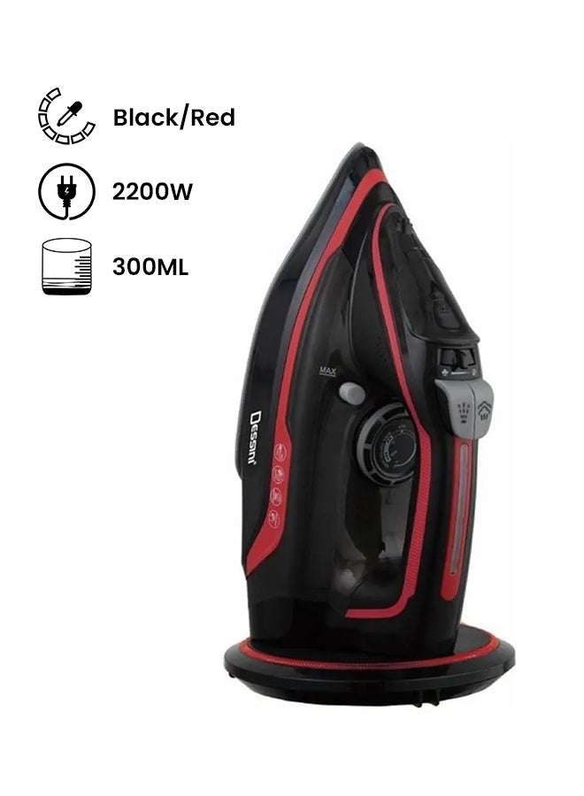 ديسيني جهاز كي بالبخار 300 ml 2200 W SI-4004 أحمر، أبيض - Image 1