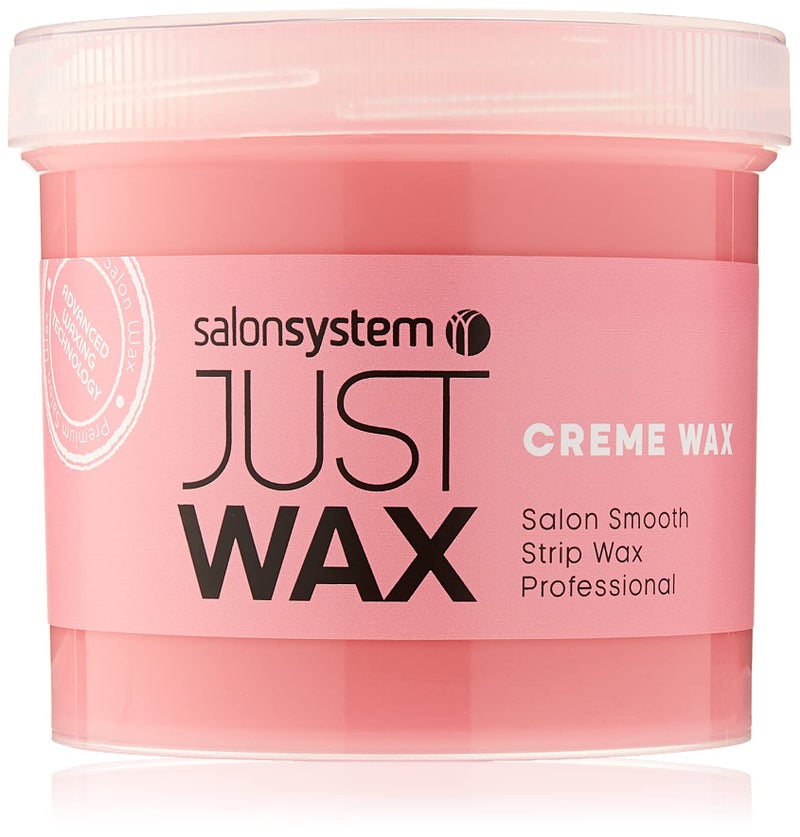 Salon System Just Wax Ideal Cream Wax for ShortStubborn Hair 450g