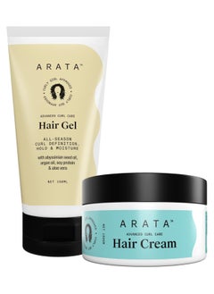 ARATA Arata Advanced Curl Care Hair Gel and Hair Cream combo  - Image 1
