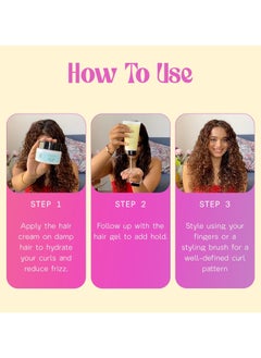ARATA Arata Advanced Curl Care Hair Gel and Hair Cream combo  - Image 3