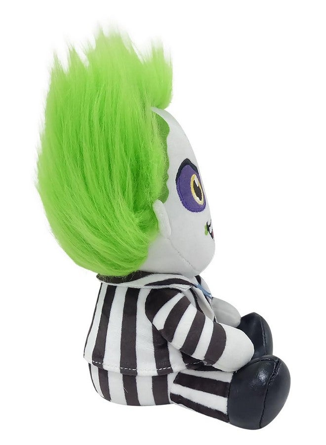 Kidrobot Beetlejuice Officially Licensed Movie Collectible Plush Stuffie - 7.5" Phunny Plush, Beetlejuice (1988) in Striped Outfit - Image 3