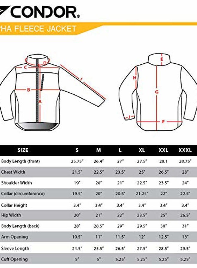 Condor Alpha Micro Fleece Jacket (Olive Drab, Medium) - Image 3