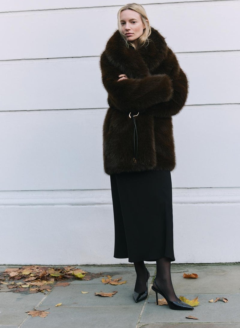 زارا حذاء براءات الاختراع ذو كعب عالي الظهر - Image 5