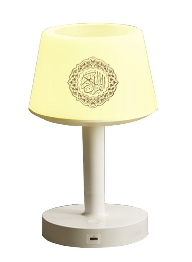 Equantu 7 Colors LED Touch Quran Speaker Table Lamp 8GB with 16 Reciters Plus,16 Translations SQ-917 - Image 1