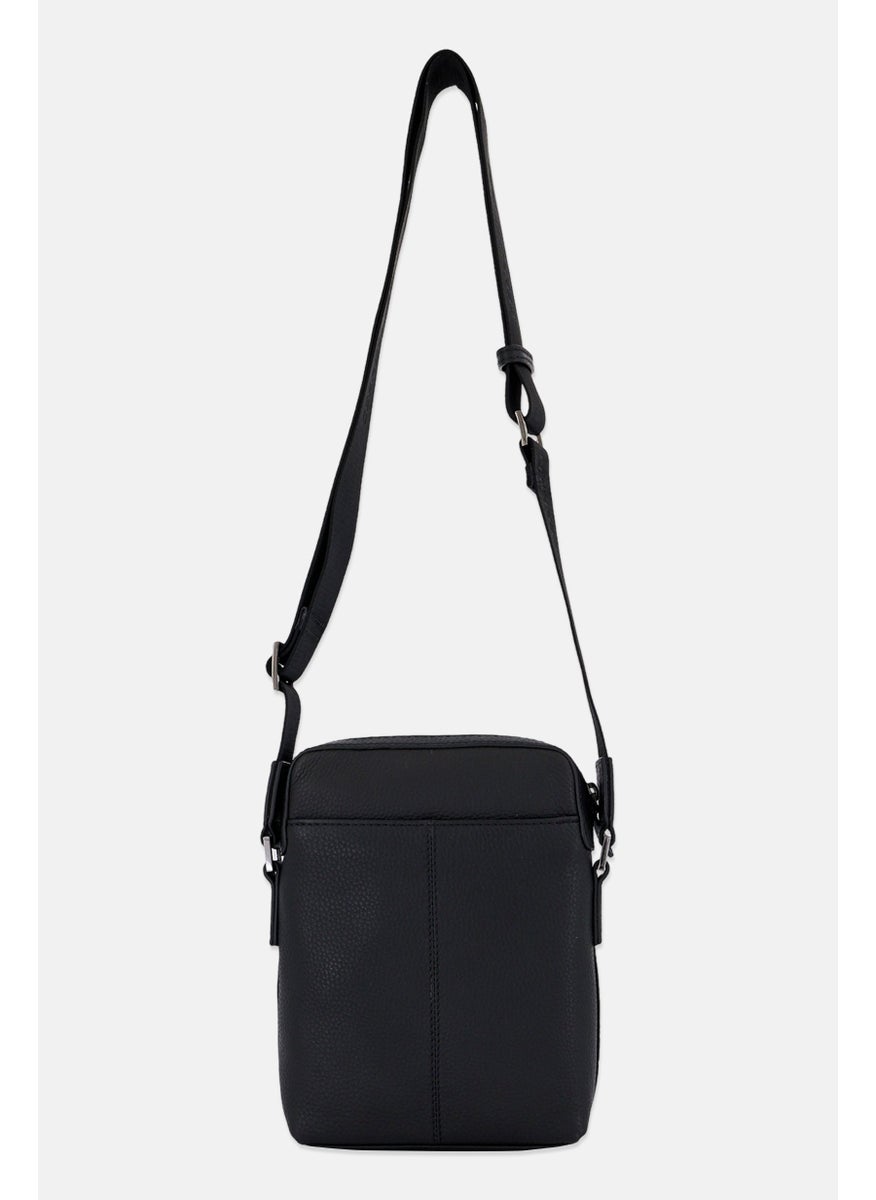 CERRUTI 1881 Men Brand Logo Cross Body Bag, Black  - Image 3