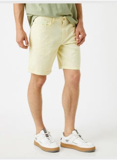 KOTON Pocket Detailed Shorts Cotton  - Image 3