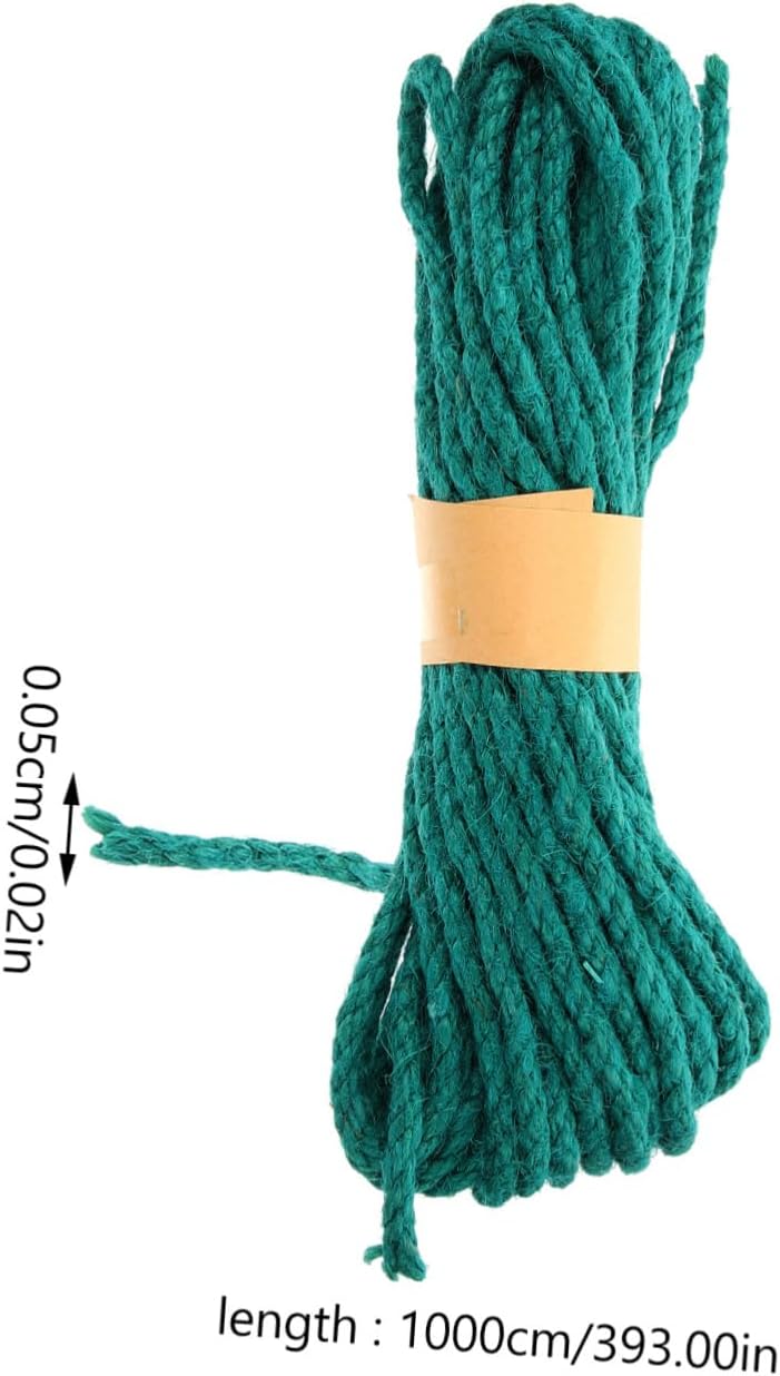 1roll Rope for Cat Scratching Post Replacement Crafting Material for Cat Trees and Furniture Deep for Custom Pet Projects and Home Decor - Image 2