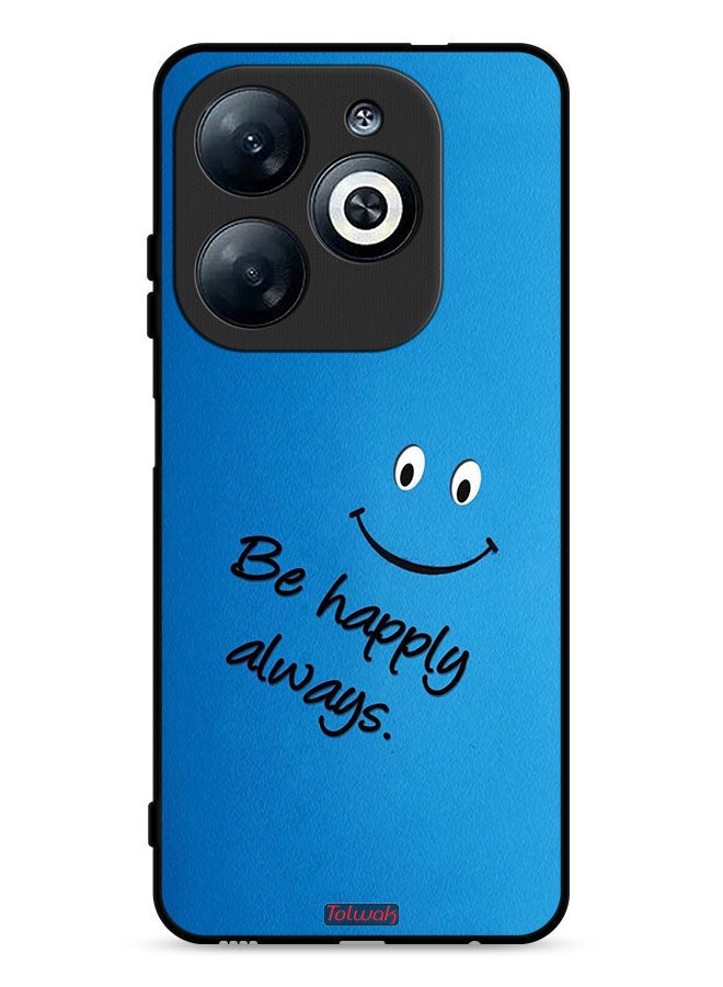 Tolwak Infinix Smart 8 4G Protective Case Cover Be Happy Always - Image 1